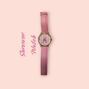 Watch survivor cancer pink ribbon
